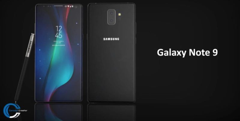 Samsung Galaxy Note 9 fotó