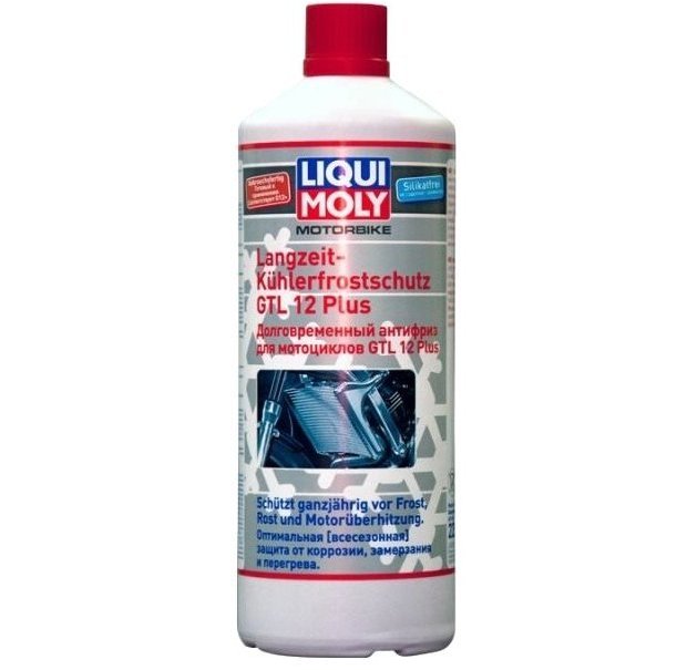 Liqui Moly motorkerékpár Langzeit Kuhlerfrostschutz GTL 12 Plus 1L