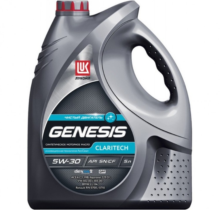 Руско двигателно масло Lukoil Genesis Claritech 5W-30 4 L Lukoil Genesis Claritech 5W-30 4 L