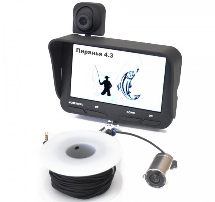 Video Camera para sa Pangingisda Piranha 4.3-2cam Piranha 4.3-2cam