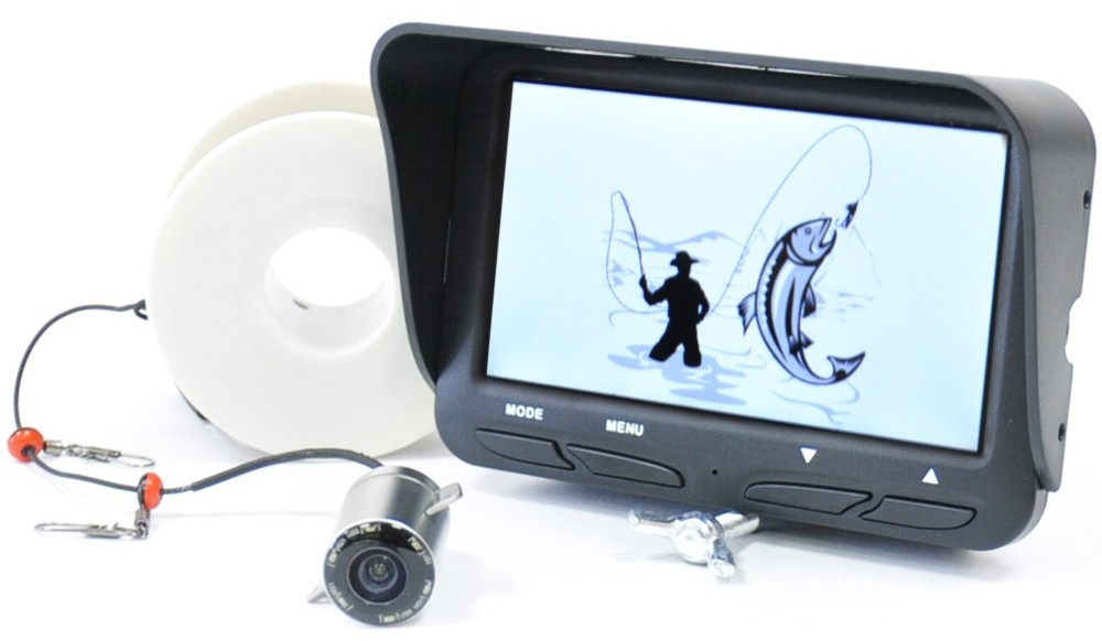 Winter video ng pangingisda ng taglamig Piranha 4.3 Piranha 4.3