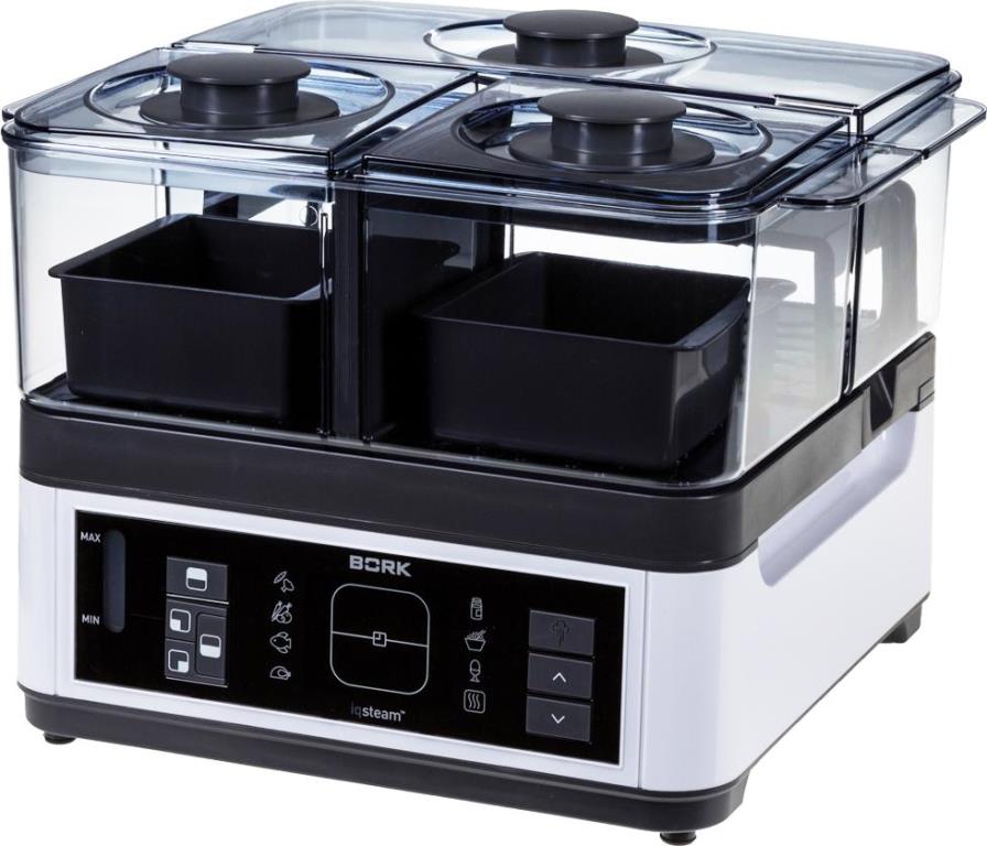 Pengukus Bork dengan 3 zon memasak bebas BORK F700 BORK F700