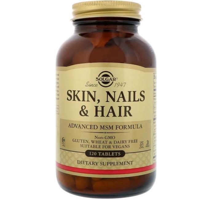 Solgar bőr, köröm és haj javított MCM Formula 120 tabletta Solgar Bőr, köröm és haj javított MCM Formula 120 tabletta fotó