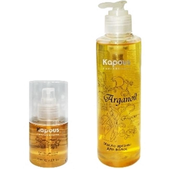 Olaj a gyengült haj számára. Kapous Professional illatmentes arganoil Kapous Professional Fragrance free Arganoil fotó