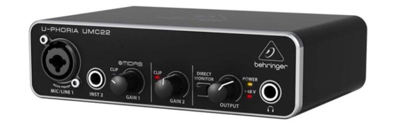 BEHRINGER UMC22 fotó