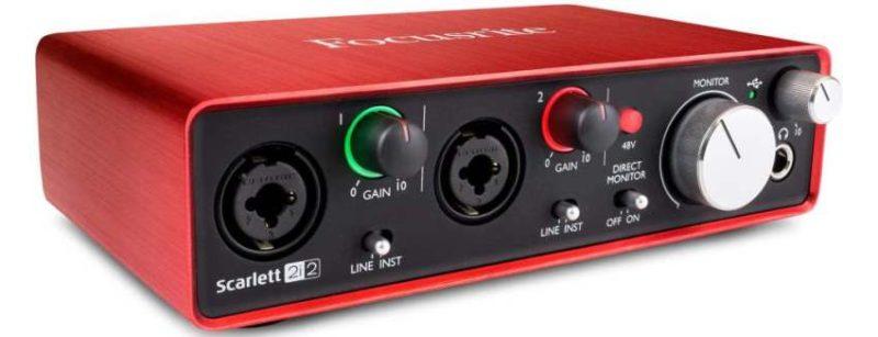 Focusrite Scarlett 2i2 2nd Gen fotó