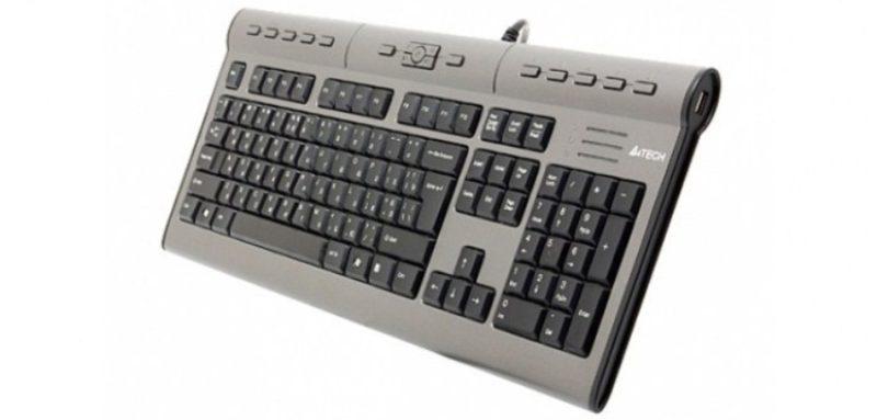 Olcsó minőségű A4Tech KLS-7MUU csendes billentyűzet A4Tech KLS-7 millió fotó