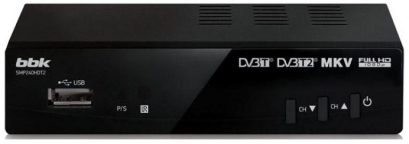 Цифров телевизионен приемник - най-добрият рейтинг на приемника BBK SMP240HDT2 BBK SMP240HDT2 снимка