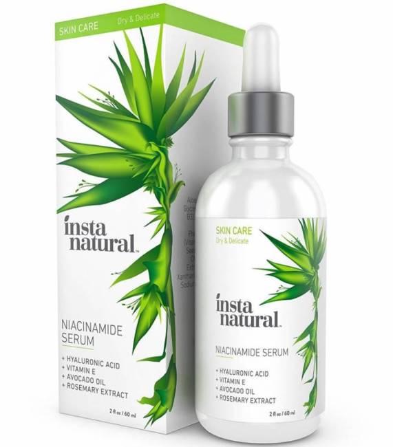 InstaNatural NIACINEAMIDE SERUM богат серум за лице InstaNatural NIACINEAMIDE SERUM снимка