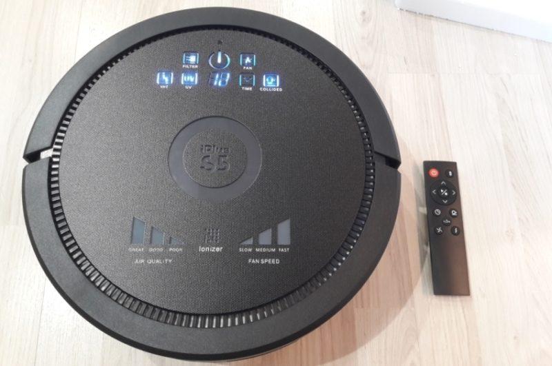 iPlus S5 porszívó távirányítóval